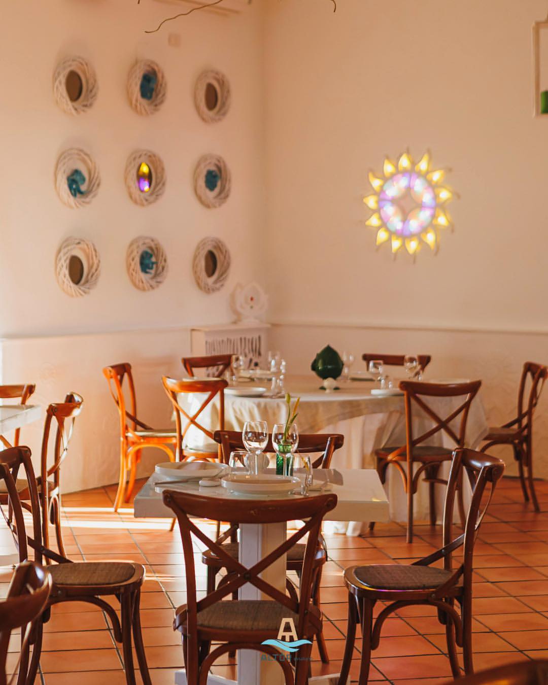 Interno della sala "Al Rosone"