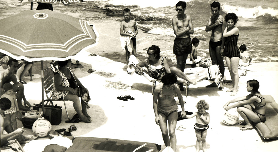 Una giornata sulla spiaggia di San Giorgio.